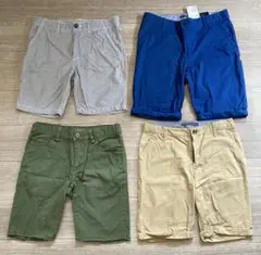 【4枚まとめ売り】GAP ハーフパンツ 4枚　美品