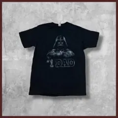 US古着 ダースベイダー プリント Tシャツ 半袖 ブラック Lサイズ