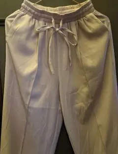 ワイドパンツ　シェルピンク