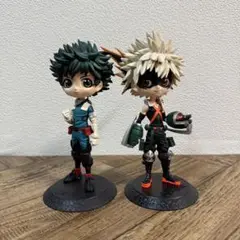 アカデミア　ヒロアカ　Qposket きゅーぽす　緑谷　爆豪　フィギュア
