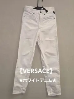 ★値下げ★イタリア製★VERSACE ヴェルサーチ ホワイトジーンズ 28
