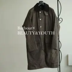 BARBOUR × United Arrows グレンチェック コート