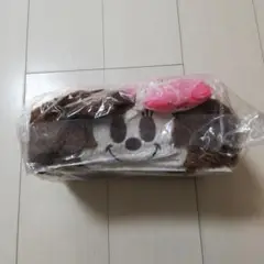 【新品・未使用】DISNEY パフパフガールズティッシュカバー ミニー
