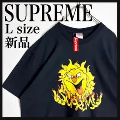 【新品☆最高デザイン☆Lサイズ】シュプリーム センターロゴ Tシャツ 半袖 定番