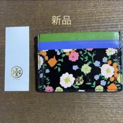新品☆トリーバーチ 花柄カードケース