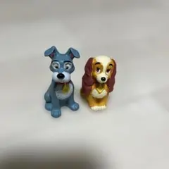 ディズニー　わんわん物語　レディ　トランプ　フィギュア　非売品　東京三菱銀行