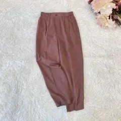 ●テーパードパンツ（L L）スラックス　カラーパンツ　大きいサイズ