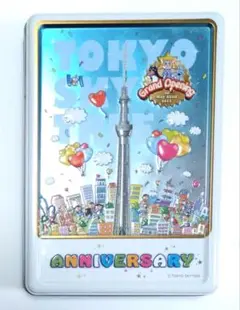 東京スカイツリー 2012年オープン記念 お菓子の空缶 24×17cm
