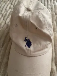 USPA キャップ ベージュ