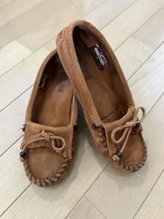 【美品】ミネトンカ モカシン キャメル