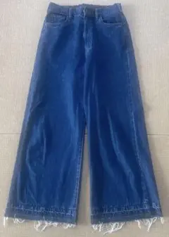 chocol raffine robe. ワイドレッグデニム