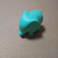ミントグリーンの象のキャラクター