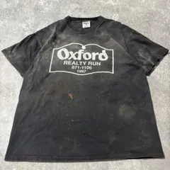 90s グッドフェード　両面プリント　oxford オクスフォード　tシャツ