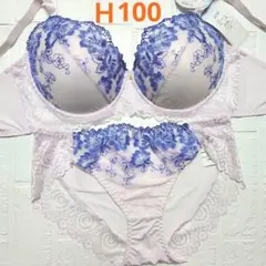 【新品未使用】格安！ブラショーツセット H100 2139ラベンダーピンク 綺麗
