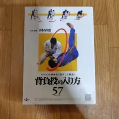 背負投の入り方 57 内村直也 DVD ポスター付き