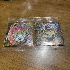 鬼滅の刃　ディフォルメシール　2枚セット