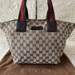 グッチ GUCCI トートバッグ ハンドバック GG柄 シェリーライン 保存袋