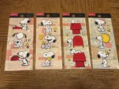 スヌーピー コミックスタイル シール 4シートセット