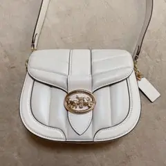 COACH キルティング ショルダーバッグ