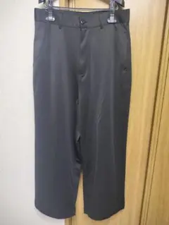 しまむら ストレートパンツ ブラック Lサイズ