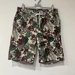 ズボン　パンツ　半ズボン　アロハ　花柄　Confirm