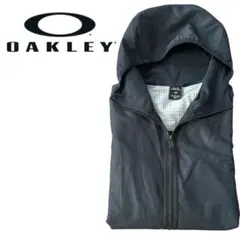 OAKLEY ブラックナイロンジャケット L