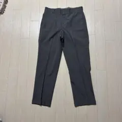 70sPERMA-PREST グレー スラックス サイズ34
