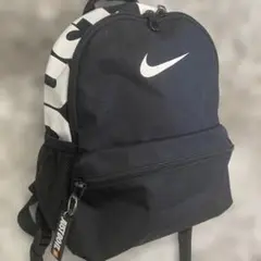 Nike人気ナイキ黒 リュックバックキッズkids NIKE ブラック白ホワイト