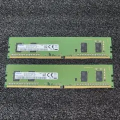 Samsung 4GB DDR4 2666MHz メモリ