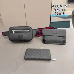 【人気】おしゃれなGUCCIハンドバッグショルダーバッグ3点セット