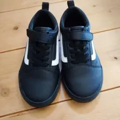 Vans ブラック スニーカー ベルクロ付き　20cm