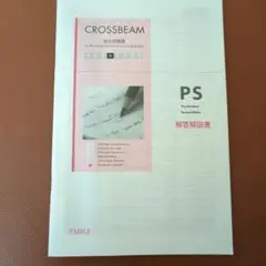CROSSBEAM PS - Pre-Standard 解答解説書