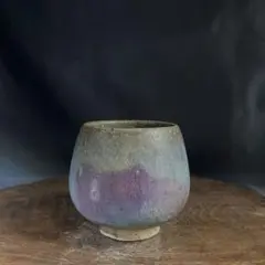 中国  鈞窯  茶碗  骨董  茶道具 BZ 清時代鈞窯陶磁茶碗 茶道具 酒器 盃 旧家整理品 時代物 中国
