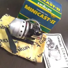 超希少ダイワミニキャストⅡDaiwa minicastⅡクローズドフェイスリール 超希少ダイワミニキャストⅡDaiwa minicastⅡクローズドフェイス