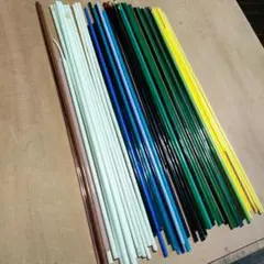 佐竹ガラス　とんぼ玉用ガラス棒　約３㌔