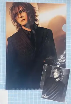 the gazette くじプラ　新春くじ　戒　クリアファイルとステッカー