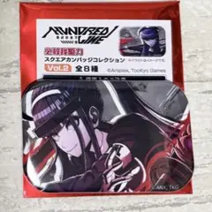 凶鳥狂死香 HUNDRED LINE 必殺我駆力 スクエアカンバッジ ハンドラ