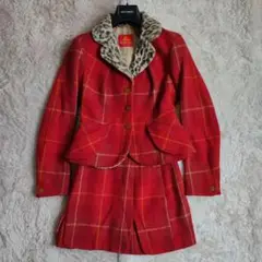 Vivienne Westwood ハリスツイード レオパード セットアップ