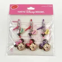 ディズニー ストラップ ミニー ディズニーリゾート 限定