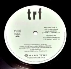 (NM美盤)avex PROMO trf/WINTER GROOVES　中古美品