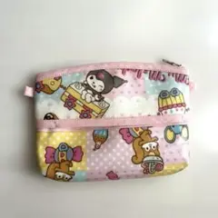 ハンドメイド　©️サンリオ　マイメロ　クロミ　ポーチ　ティッシュケース