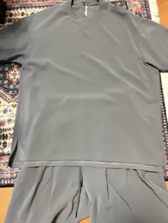 ATTACHMENT グレー　カットソー&ショーツセットアップ サイズ１