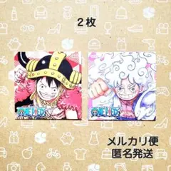 ONE PIECE ナツコミ2025 ツインステッカー 2枚 特典 新品未使用