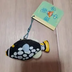 モンガラカワハギ　ショルダーバッグ　ハンドメイド　魚 dkcrystal_f-7