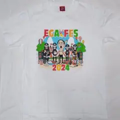 ●江頭2:50 エガフェス　グッズ&限定　Tシャツ Amazon.co.jp: エガフェス エガちゃんねる エガちゃん Tシャツ M