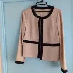 Leilianレリアンノーカラージャケット
