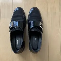 卑弥呼　モンクストラップシューズ　24.5