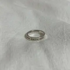 Tiffany リング1837 ナローリング12号