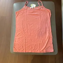 Rapty ビジュー付きオレンジキャミソール　 Mサイズ