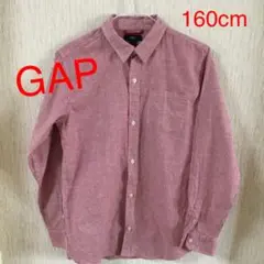 GAP シャツ 160 赤ストライプ